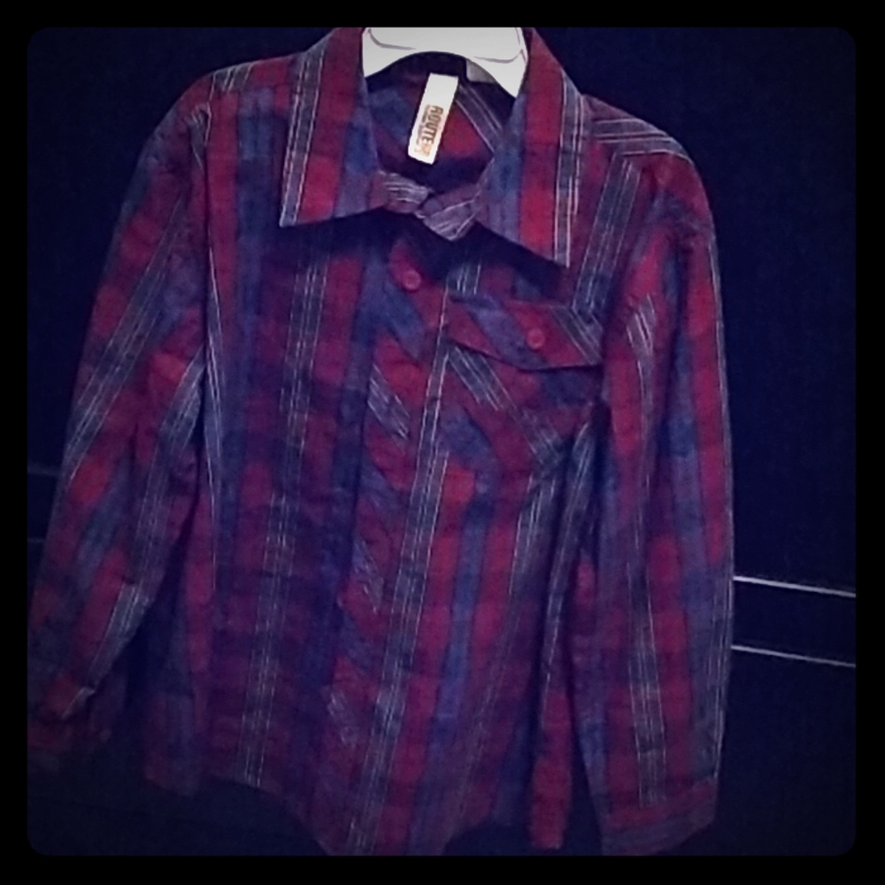 Christmas button down